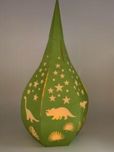 Lanterne med dinosaurer