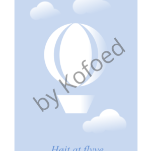 Poster Højt at flyve