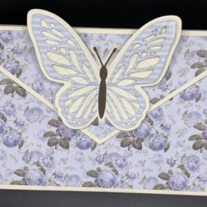 Æske med sommerfuglekort