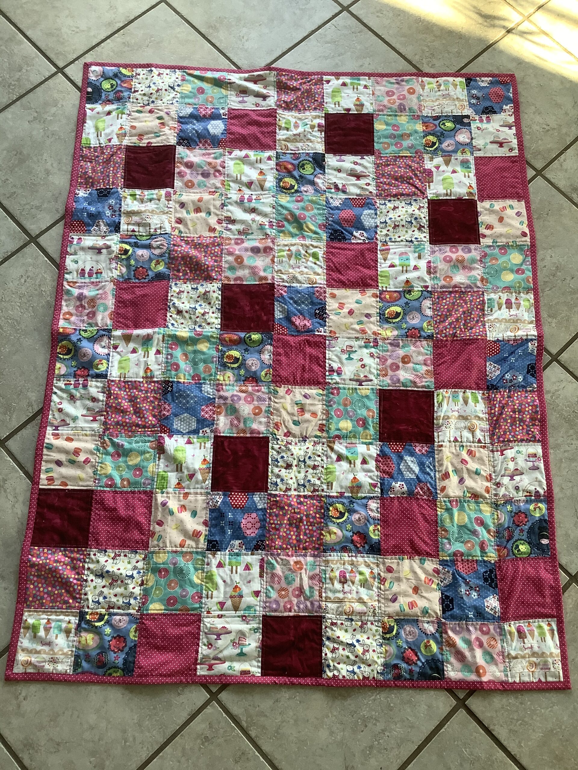Quilt til børneværelse