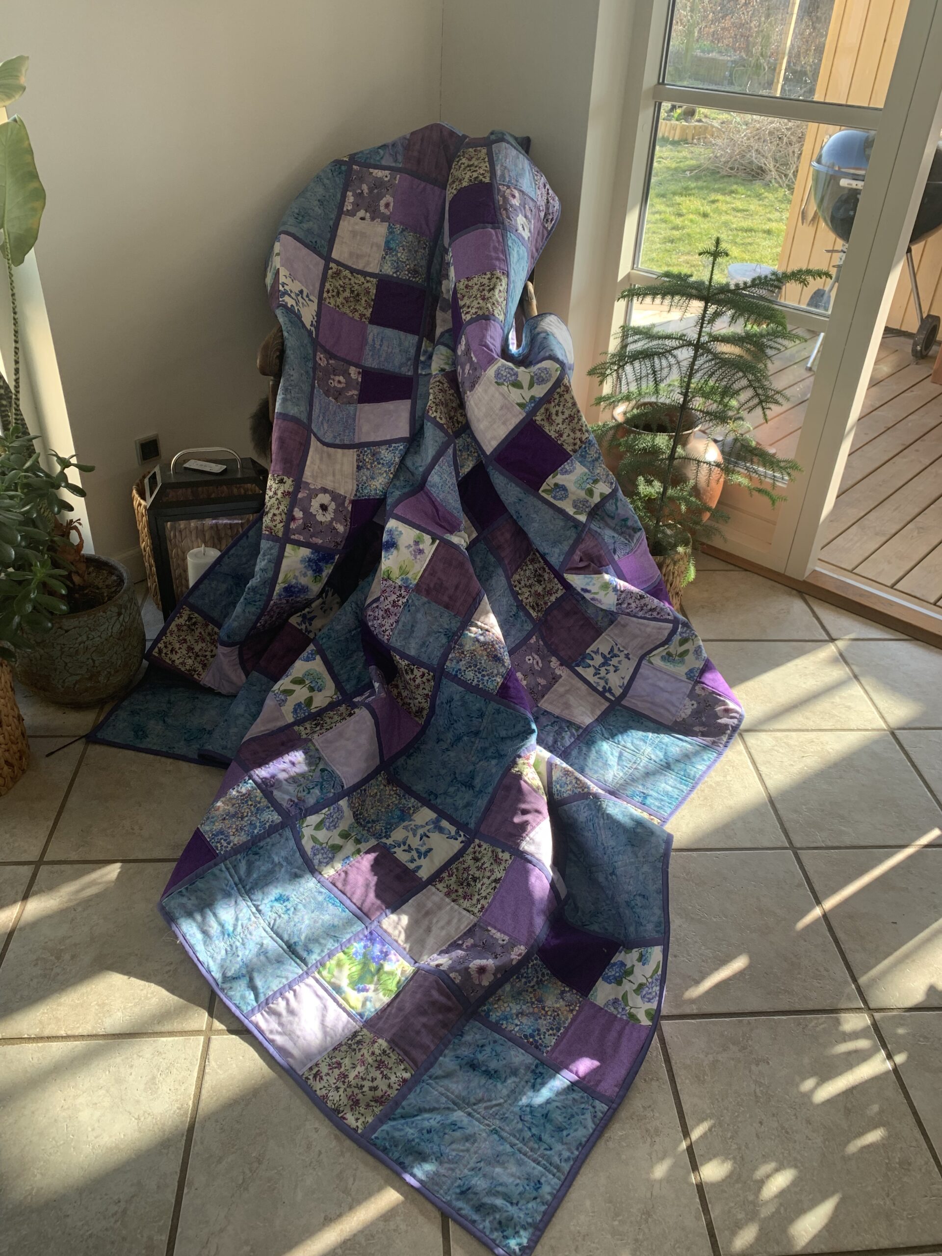Violet quilt