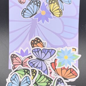 Klistermærker sommerfugle