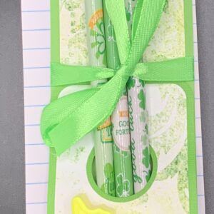 Blyantsæt med blok og tilbehør