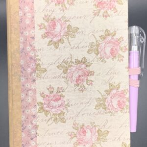 Folder med lomme og notesblok