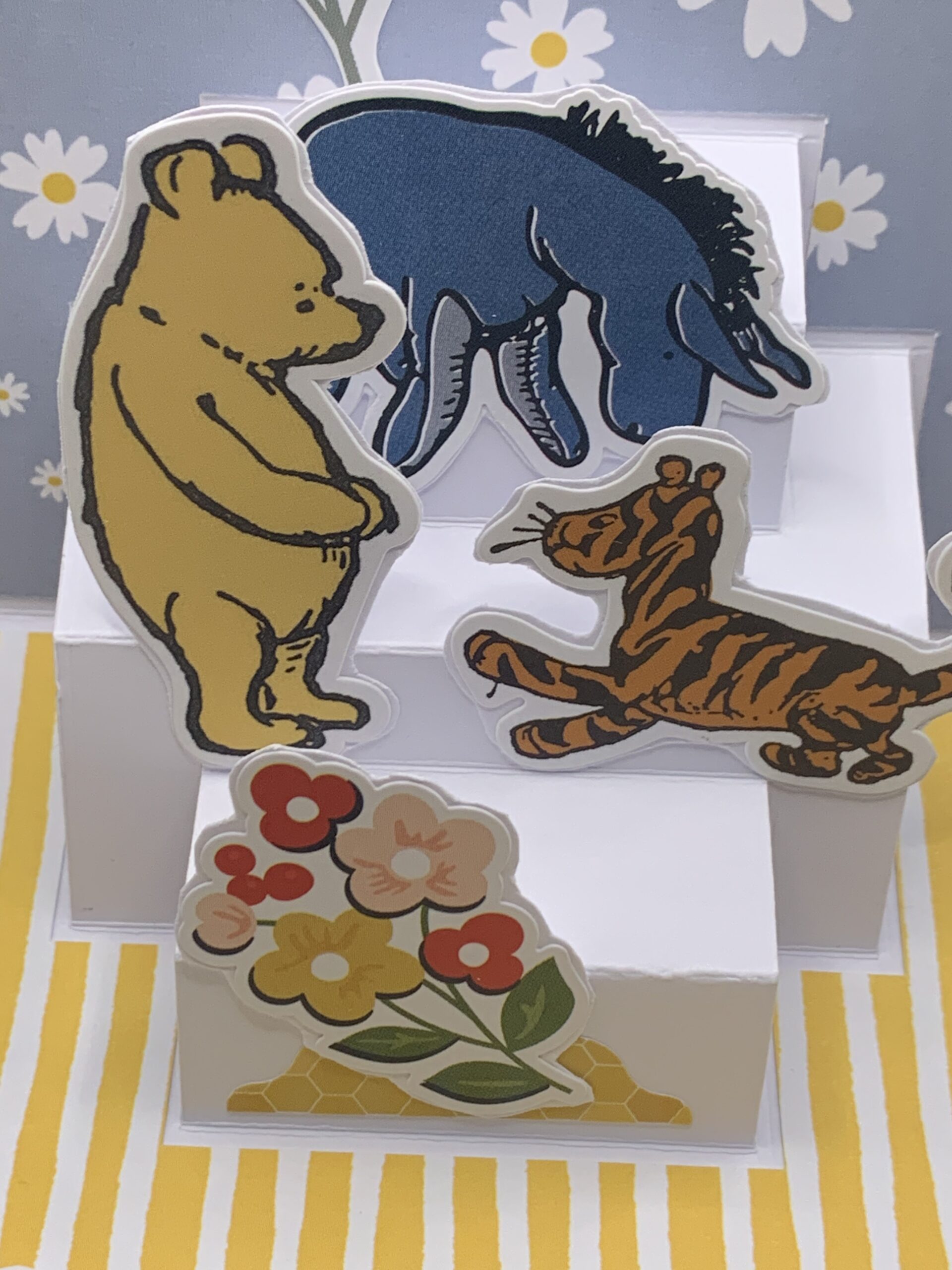 Detalje af Peter Plys kort