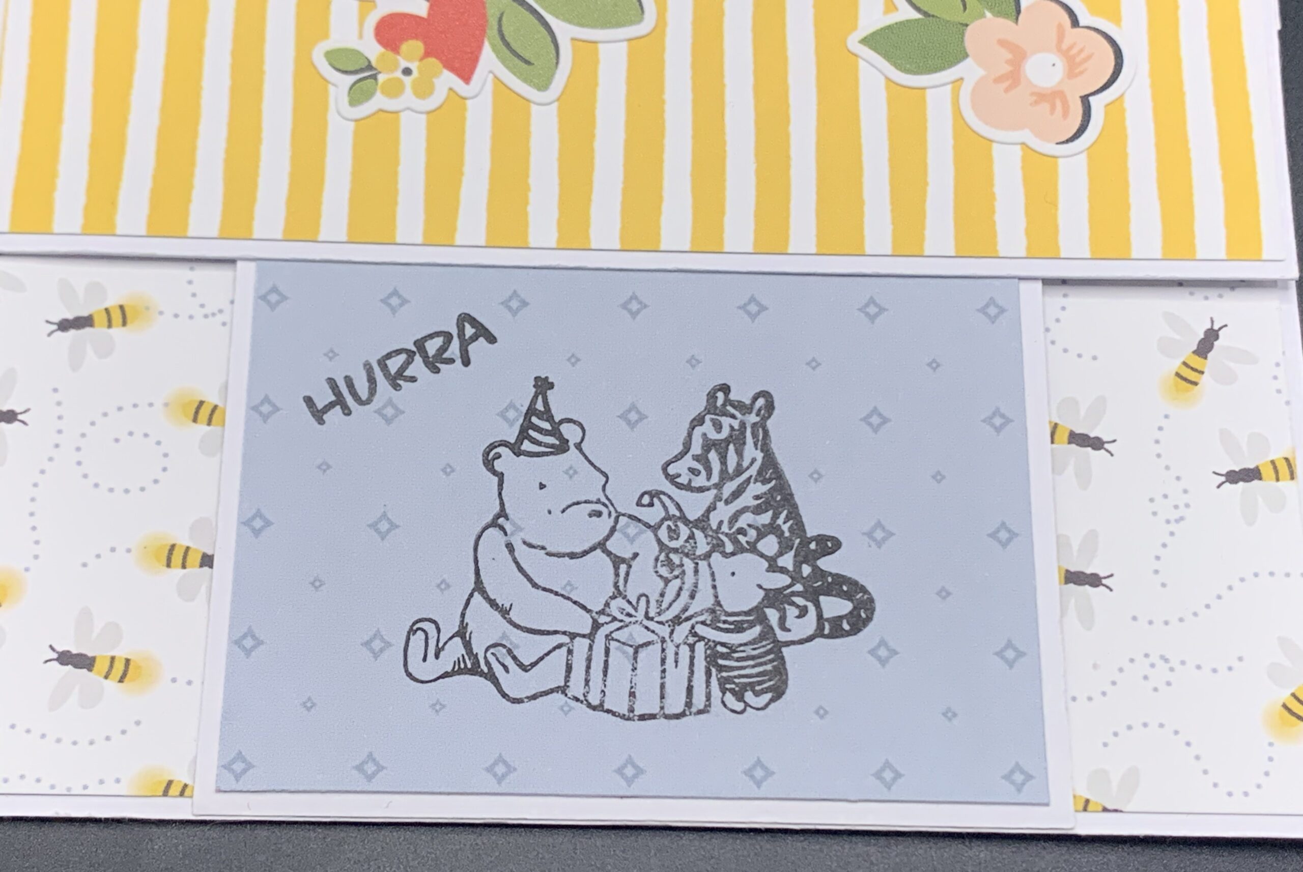 Detalje af Peter Plys kort